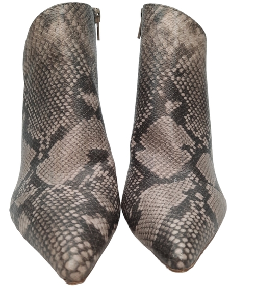 Fergalicious Goldie Bootie Snakeskin Stiletto Heel Size 7.5‎ Women's Shoes - Picture 2 of 13